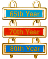 Cross & Crown Year Bars Years 17-89