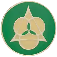 Trinity Pins with Triangle and Borromean Rings