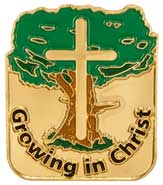 Growing in Christ Studying Pins