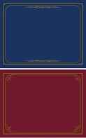 Certificate Holders Navy or Burgundy Pk of 6