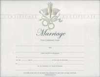 Marriage Certificates Foil Premium - Pk of 6