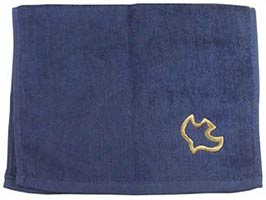 Gold Dove Embroidered Hand Towel, Pastor Towel