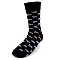 American Flag Socks, Patriotic Socks, Novelty Socks