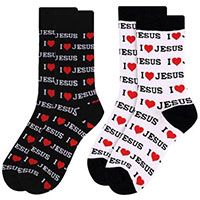  I Love Jesus Womens Socks