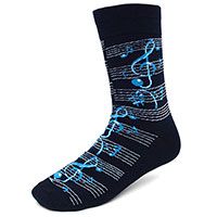 Musical Notes Novelty Socks