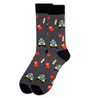 Men's Back to School Novelty Socks