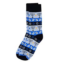 Hanukkah Menorah - Novelty Socks