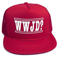 WWJD? Christian Baseball Cap, Christian Baseball Hat