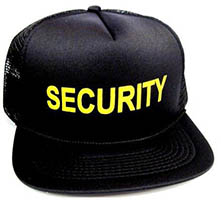 Security Baseball Cap