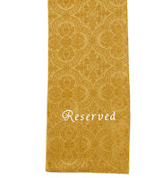  Reserved Sashes Embroidered Gold Cloth 