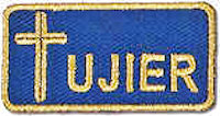 Ujier Embroidered Patch Small