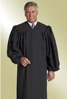 Pastor Baptismal Black Robe