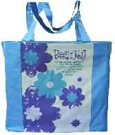 Beauty Flower Canvas Tote Bag