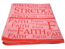 Strength and Faith Pink Bandana