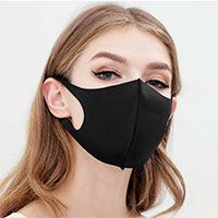 Reusable Face Mask Sets - Washable Black Masks