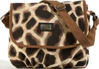 Giraffe Print Messenger Handbag