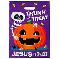 Religious Trunk-or-Treat Plastic Goody Bags (Pkg of 10)