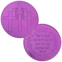 John 3:16 Christian Coins - Easter Token