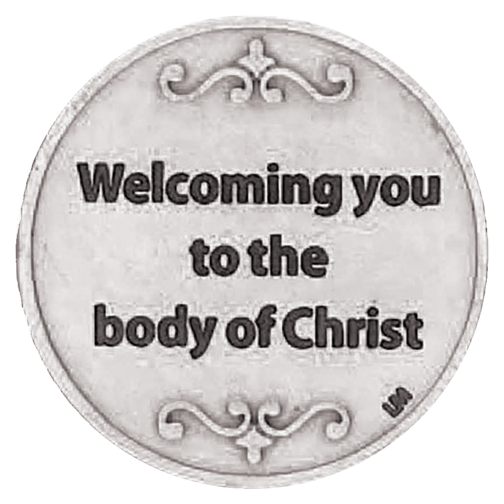 Rite of Christian Initiation RCIA Coin - Back