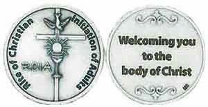 Rite of Christian Initiation RCIA - Tokens Coins