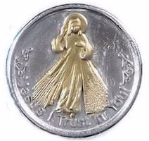 Divine Mercy Pocket Coin & Prayer Card