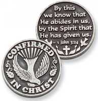 Confirmed in Christ Confirmation Coin