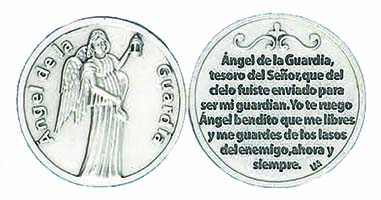 Angel de la Guardia Spanish Angel Coin