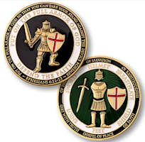 Put On The Whole Armor of God Coin - Defend The Faith