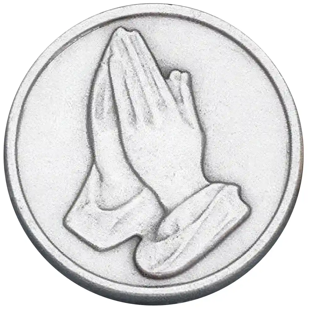 Faith Praying Hands Pocket Token