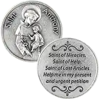 St. Anthony Coin - Saint of Miracles