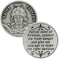 St. Florian Patron Saint of Fire Fighters Coin