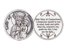 Lady of Czestochowa Heal Me Coin