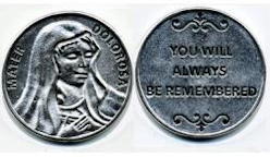 Our Lady of Seven Sorrows Coin -  Mater Dolorosa