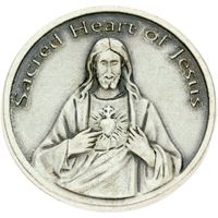 Sacred Heart Jesus in My Heart Coin