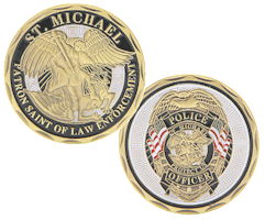 St Michaels Police Deluxe Bronze Coin