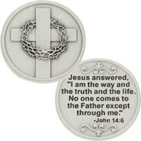 John 14:6 - I Am The Way Christian Coins