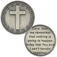 Lord Help Me Handle Today Prayer Coin