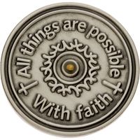 Mustard Seed Pocket Coin, Faith Pocket Tokens