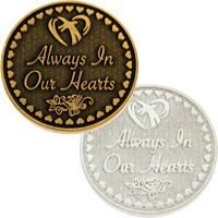 Always in Our Hearts Memorial Coin