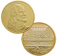 24k Gold Last Supper Coin, Jesus Coin