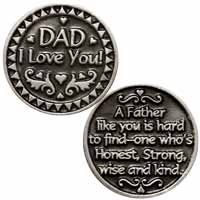 Dad Coin, Dad Token - I Love You Dad Gifts