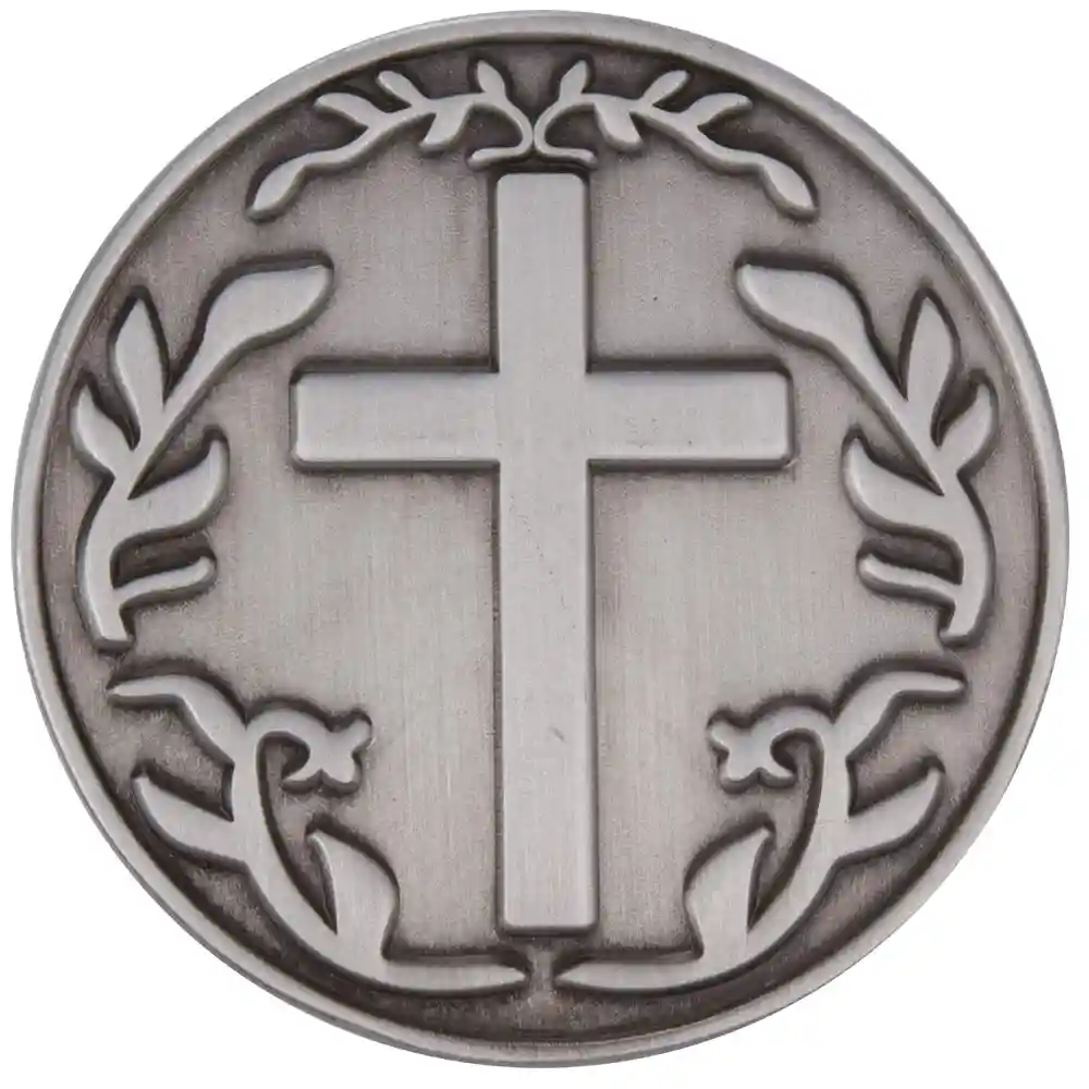 Mark 10:27 With God All Things Are Possible Coin - Pocket Cross Coin
