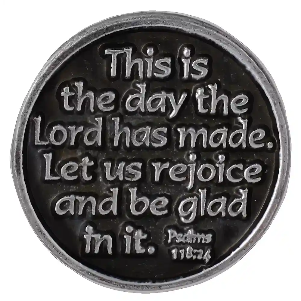 One Day At A Time Coin Christian faith coin
