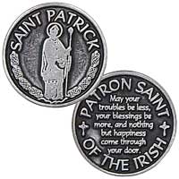 St. Patrick Coin - Irish Blessing Coin In Your Pocket