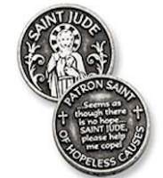 St. Jude Coin - Hopeless Causes Pewter