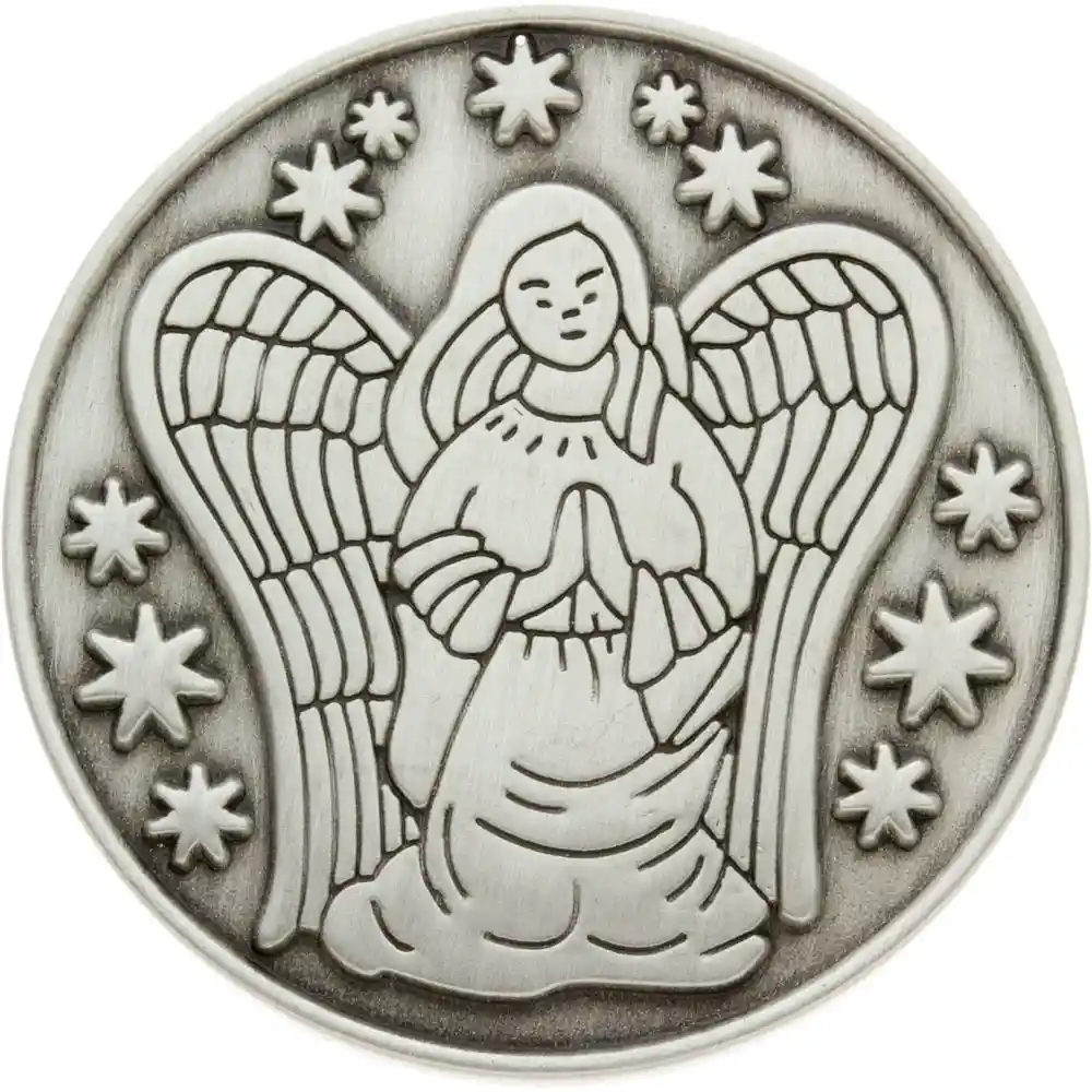 Guardian Angel Protect Us Coin - Front