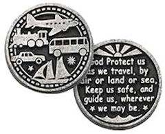 Coins - Travelers Protection, God Protects Me