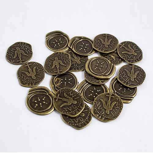 Widows Mite Coins (50) Bronze Reproductions Bags of 50