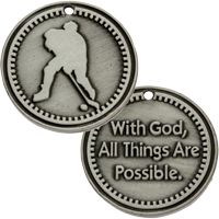 Hockey Coin All Things Are Possible 