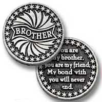 Coin - Brother You are My Best Friend Tokens